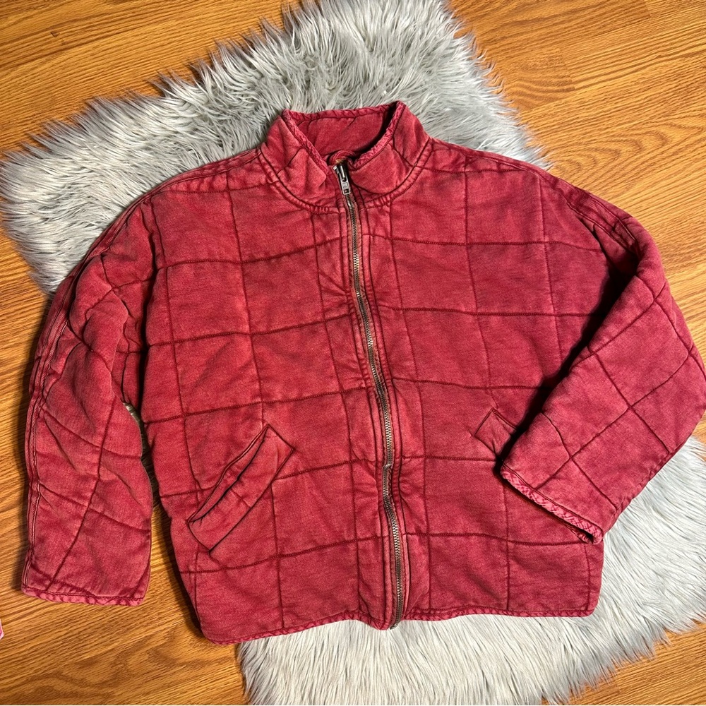 Free People Dolman Quilted Jacket (B4)